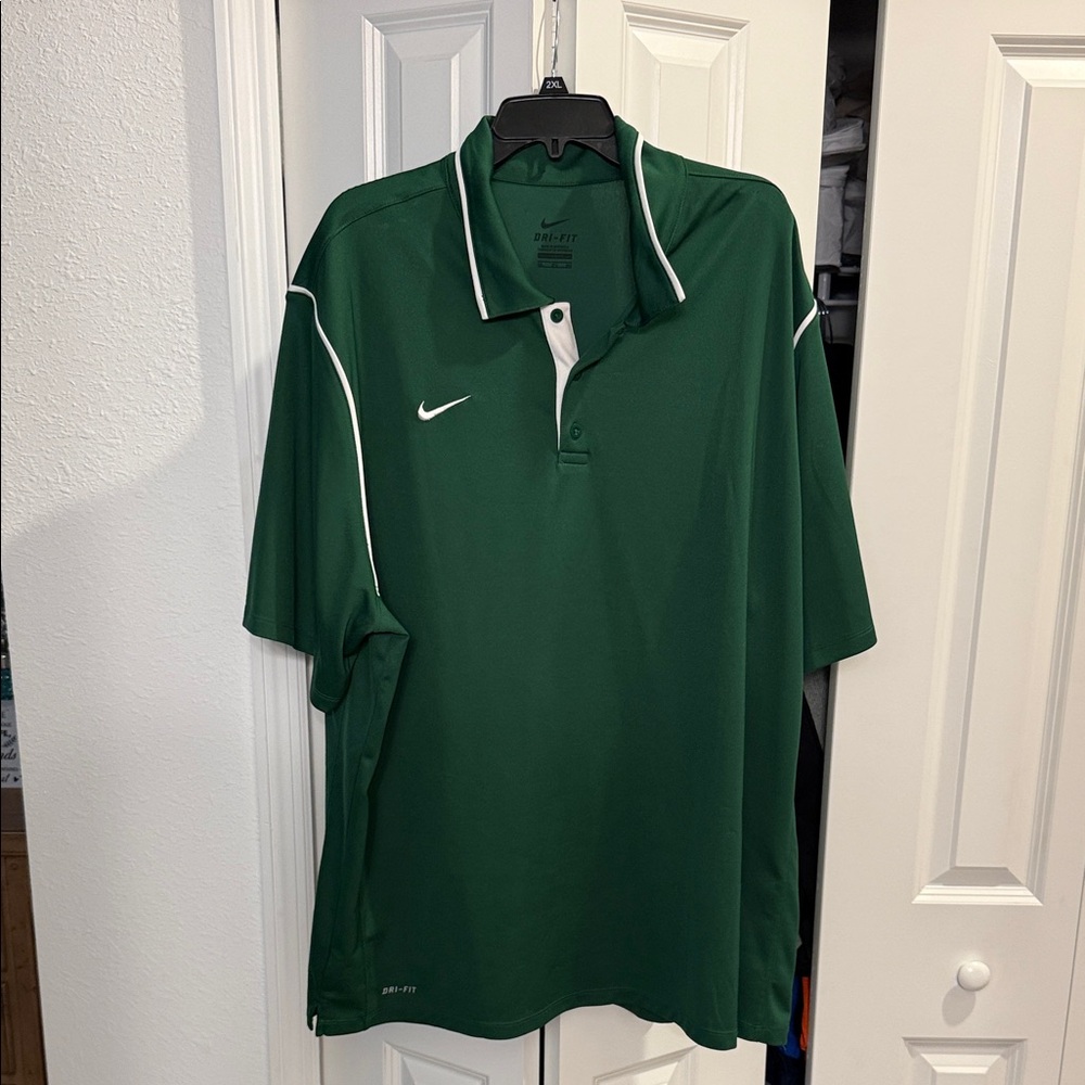 Nike Dark Green Men's Polo Shirt